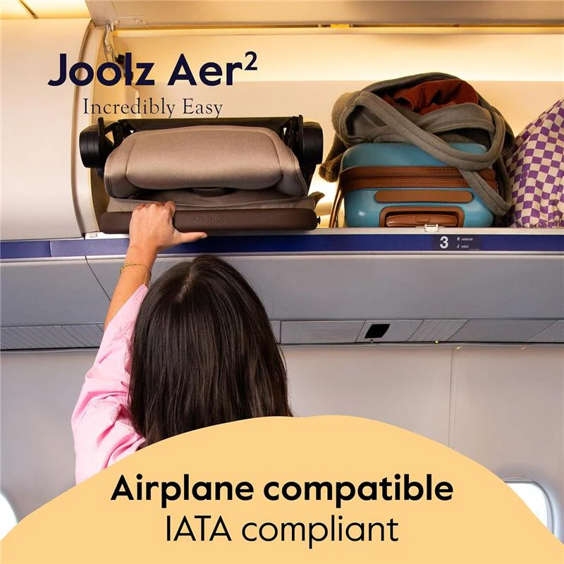 Joolz - Aer² Lightweight Compact Stroller Space Black - Image 4