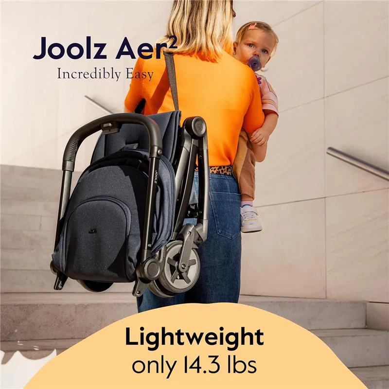 Joolz - Aer² Lightweight Compact Stroller Space Black - Image 6