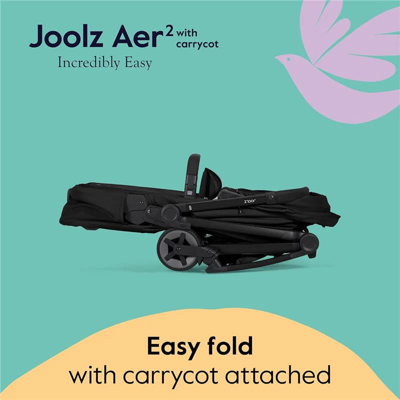 Joolz Aer2 Foldable Bassinet, Hazel Brown - Image 6