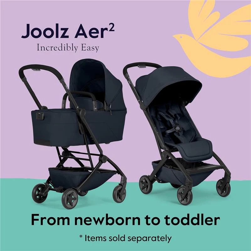 Joolz - Aer² Lightweight Compact Stroller, Dark Navy Blue - Image 5