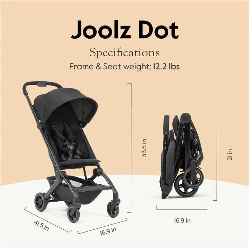 Joolz Dot Ultra Lightweight Travel Stroller, Lagoon Blue - Image 2