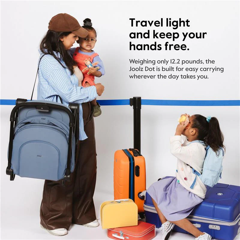 Joolz Dot Ultra Lightweight Travel Stroller, Lagoon Blue - Image 5