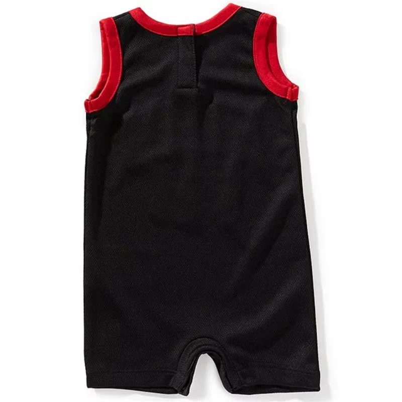 Jordan - Baby Boy Jumpman 23 Jersey Romper Black - Image 2