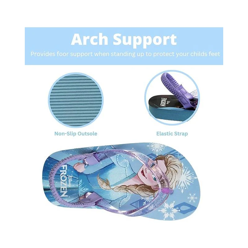 Josmo Disney Girls Boys Character Flip Flops Sandals - Image 3