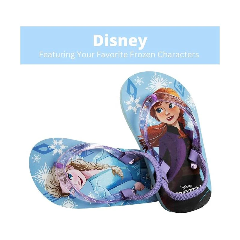 Josmo Disney Girls Boys Character Flip Flops Sandals - Image 4