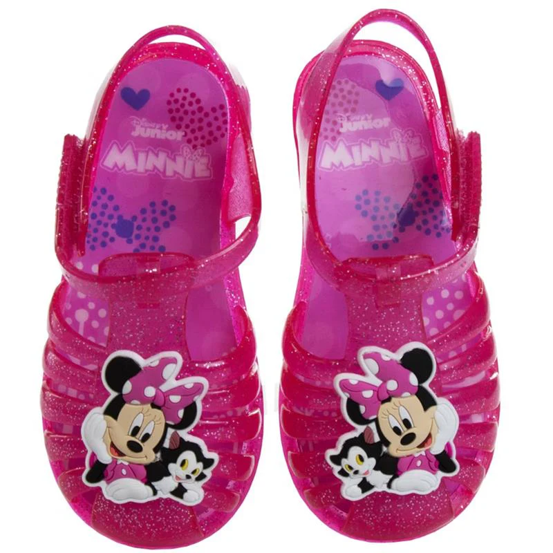 Josmo Disney Minnie Mouse Girls Jelly Sandals