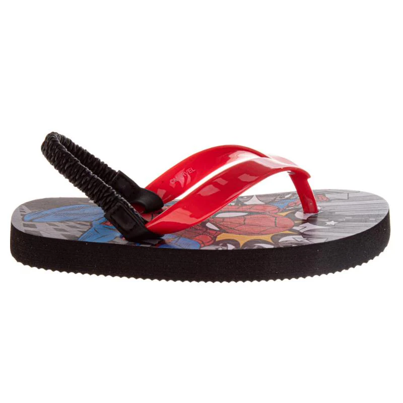 Josmo Spider-Man City Skyline Kid's Flip Flops - Image 2