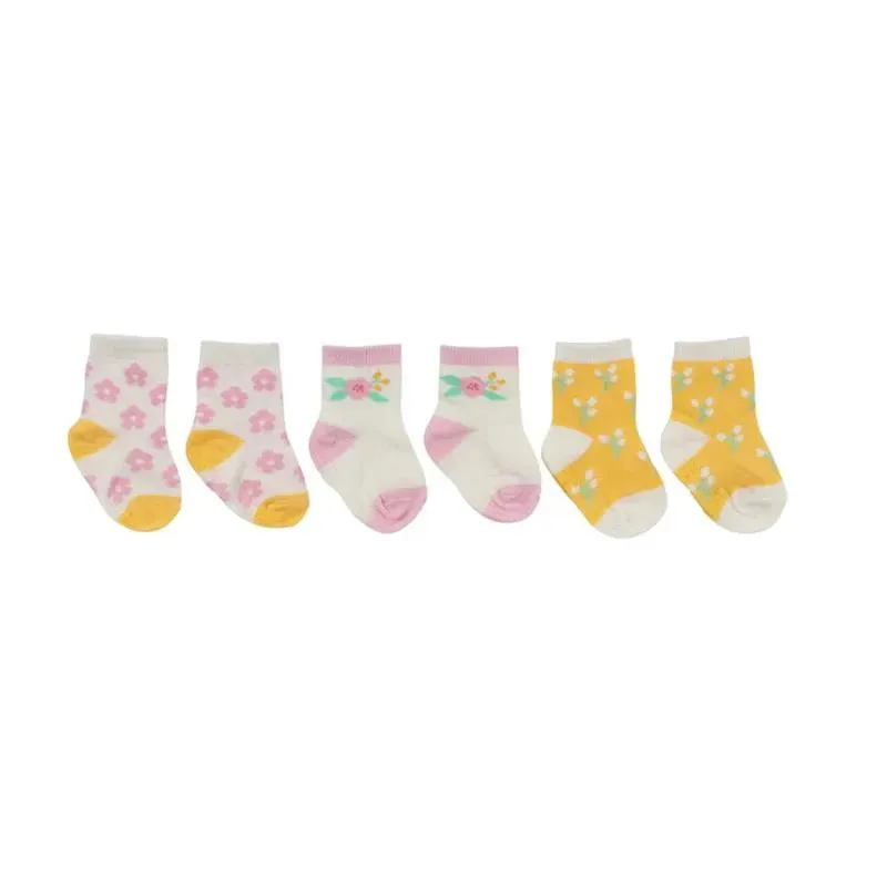 Jujube - Baby Socks Trio, Sweet Daisy - Image 2