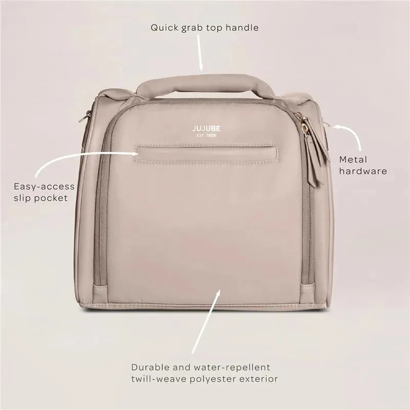 Jujube - Insulated Bottle Bag, Taupe - Image 4