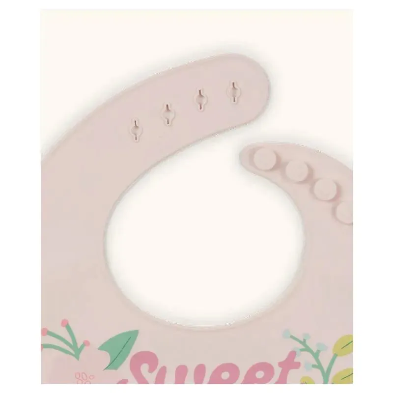 Jujube - Silicone Bib, Sweet Daisy - Image 3
