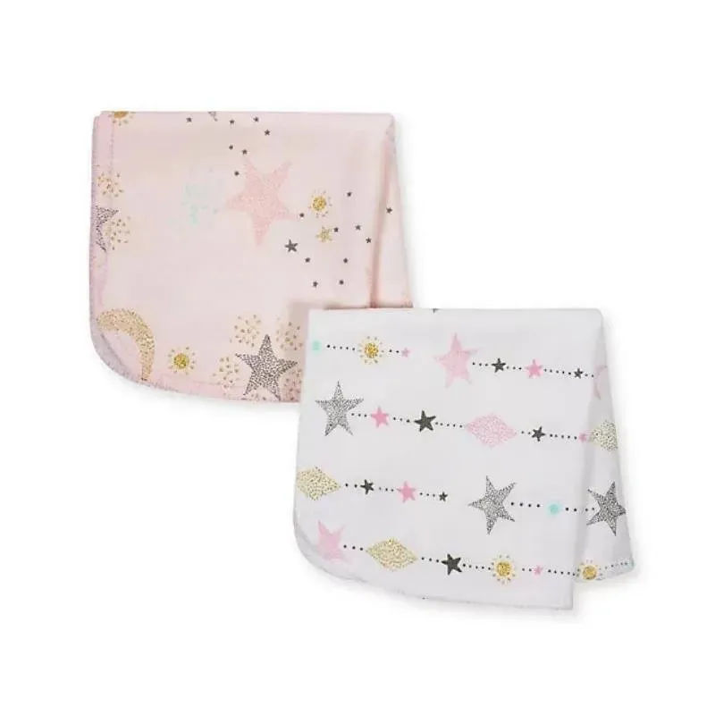 Just Born - 10Pk Love and Sugar Washcloths, Pink - Image 2