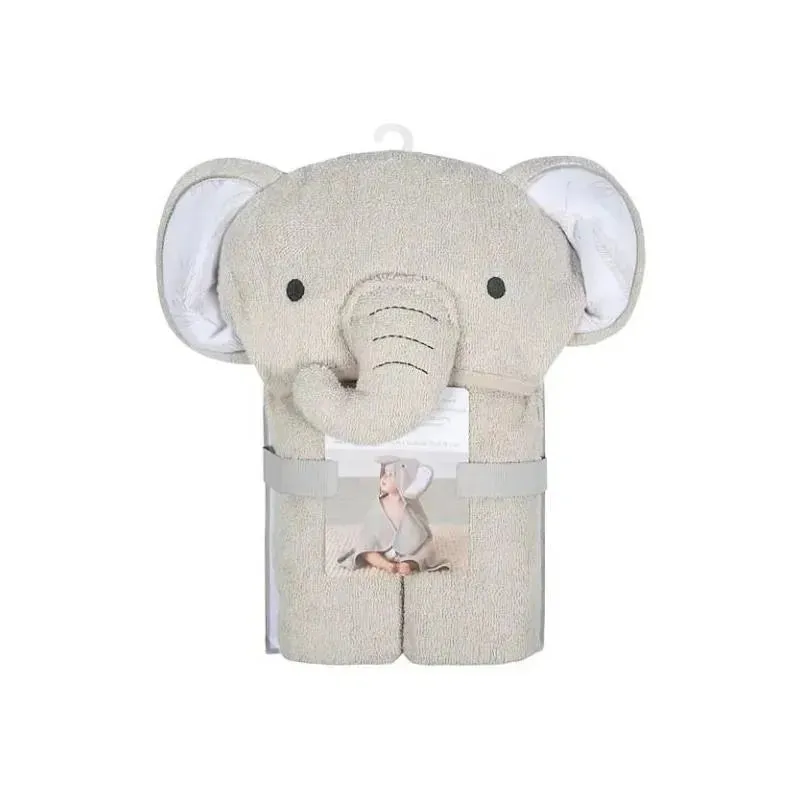 Just Born - 1Pk Character Towel, Elephant