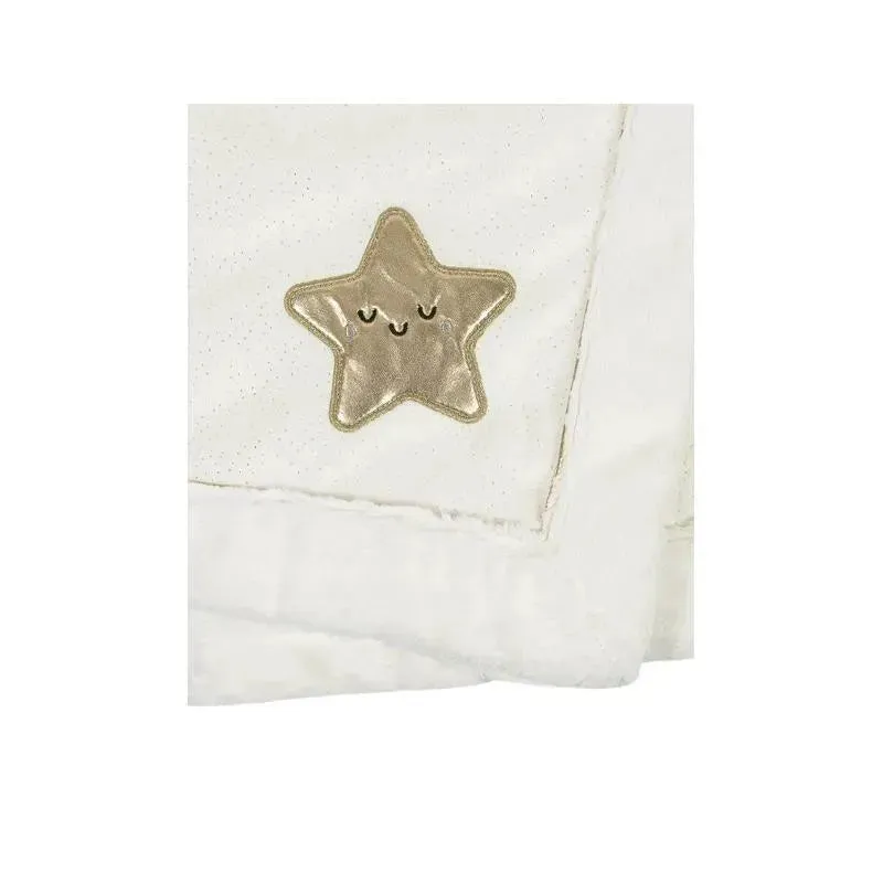 Just Born - Baby Neutral Plush Blanket, Star - Image 7