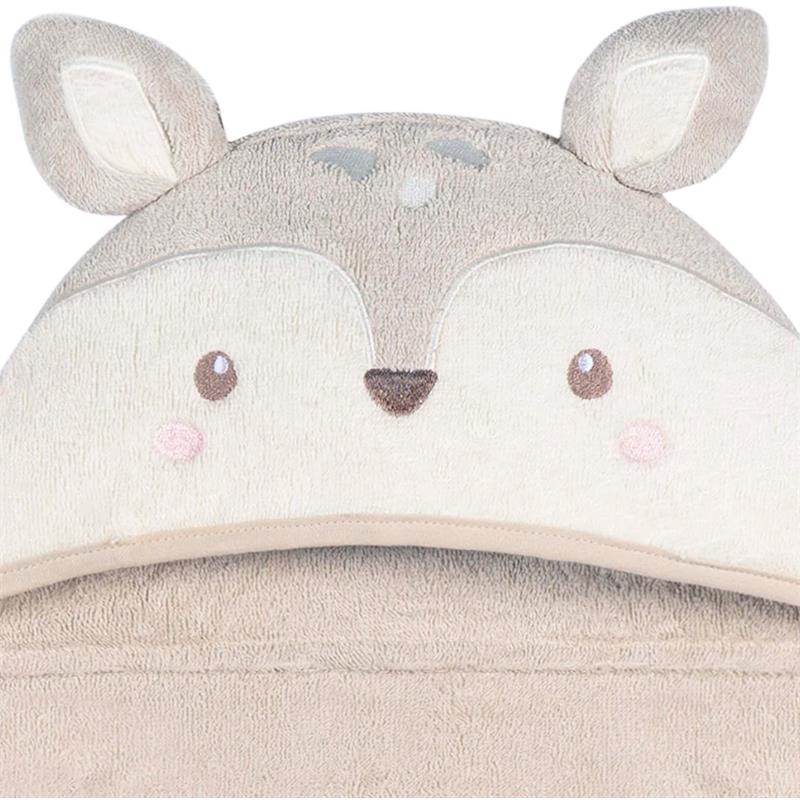 Just Born - Baby & Toddler Character Terry Towel Neutral Tan - Image 2