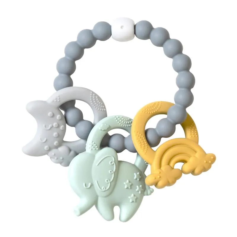 Kalencom - Ele-Fun Teether, Blue