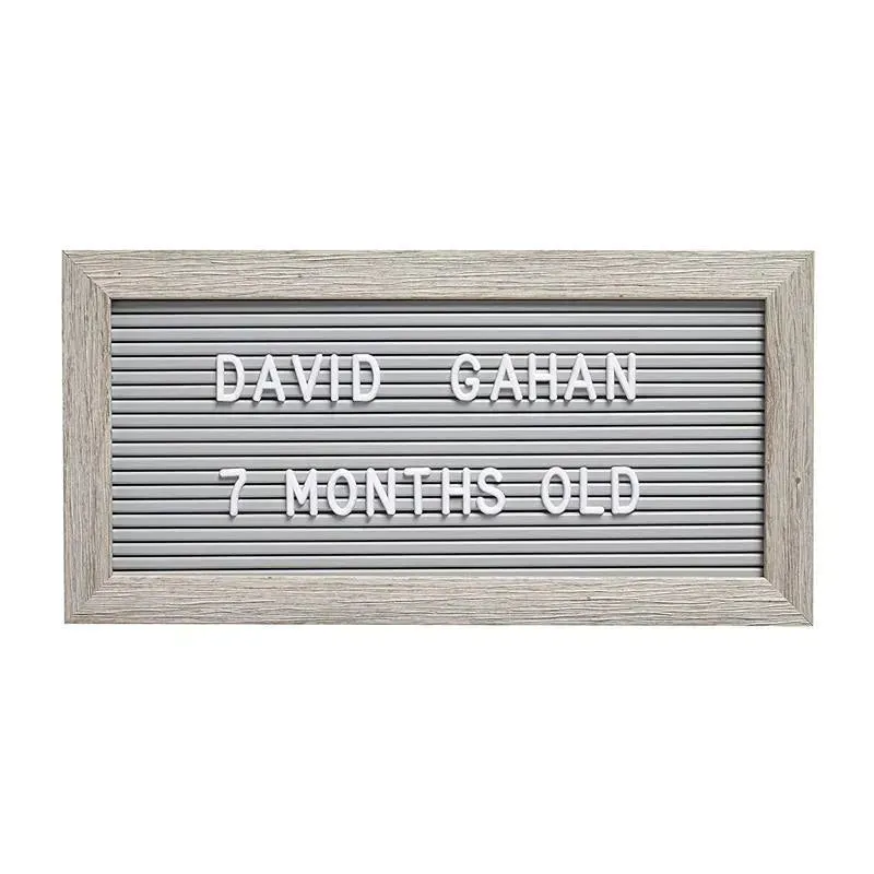 Kate & Milo Letterboard Gift Set, Gray - Image 4