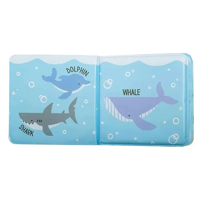 Kate & Milo Ocean Friends Bath Book And Toy Set - Image 4