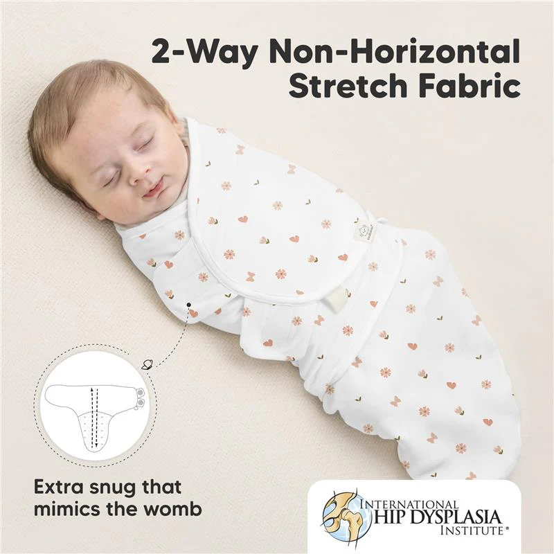 Keababies - 3Pk Soothe Baby Swaddles, Sleep Sack For Newborns, Butterflies 0/3M - Image 5