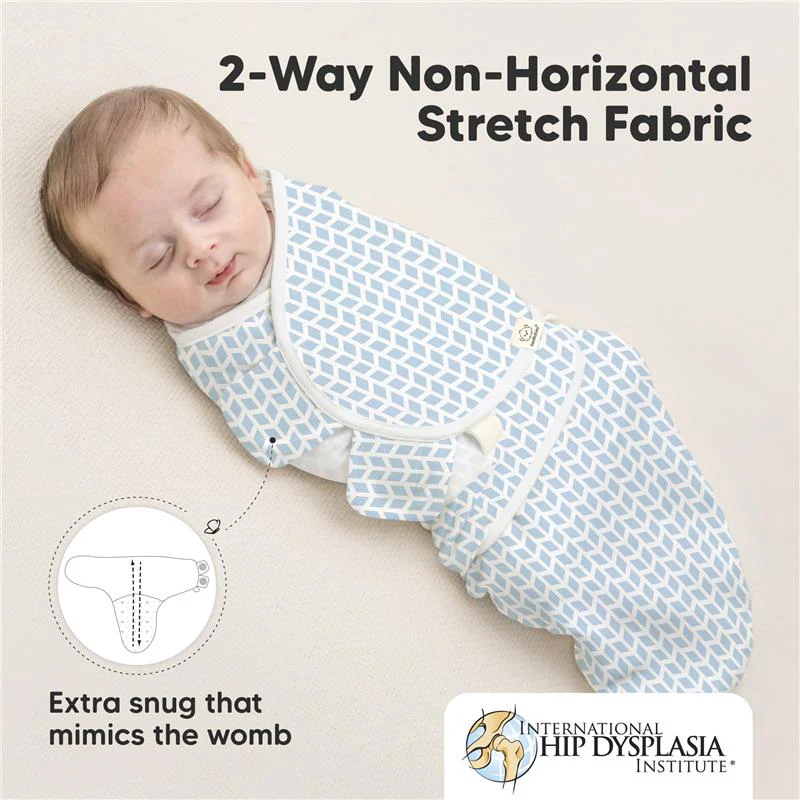 Keababies - 3Pk Soothe Baby Swaddles, Sleep Sack For Newborns, Storm 0/3M - Image 5