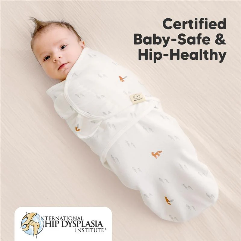 Keababies - 3Pk Soothe Zippy Baby Swaddles, Newborn Sleep Sack, Forest Grey - Image 4