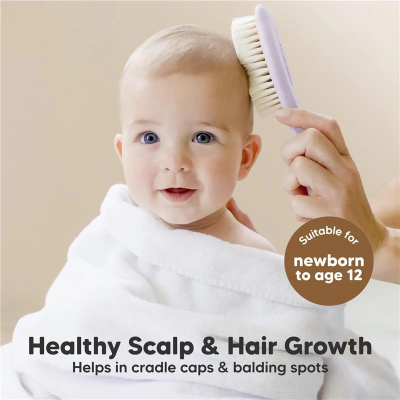 Keababies - Hair Brush & Comb Set, Thistle - Image 3