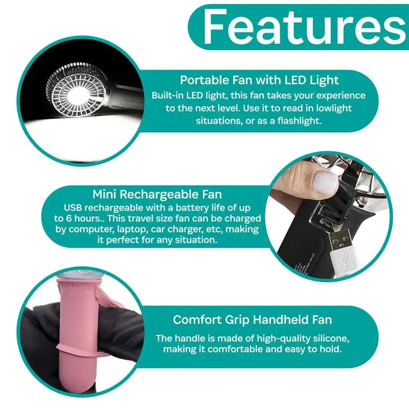 Kidco - 3 Speed Turbofan, Pink/White - Image 3