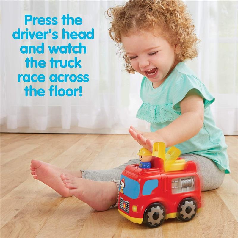 Kidoozie - Press 'N Zoom Fire Engine - Image 5