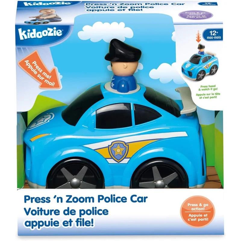 Kidoozie - Press 'N Zoom Police Car - Image 3