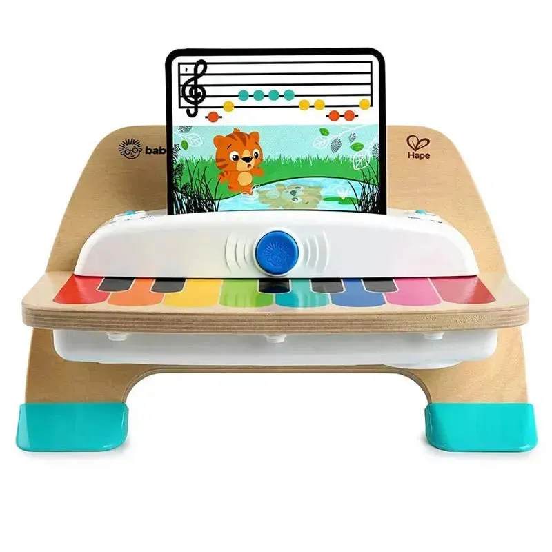 Kids 2 - Baby Einstein and Hape Magic Touch Piano Wooden Musical Toddler Toy, Age 6 Months and Up - Image 4