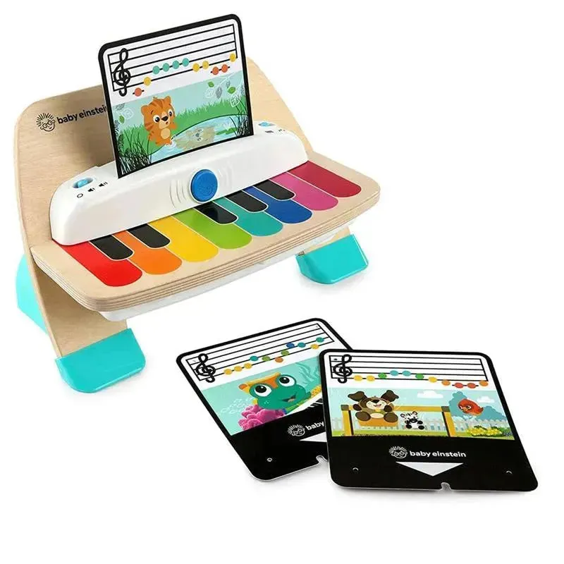 Kids 2 - Baby Einstein and Hape Magic Touch Piano Wooden Musical Toddler Toy, Age 6 Months and Up - Image 6