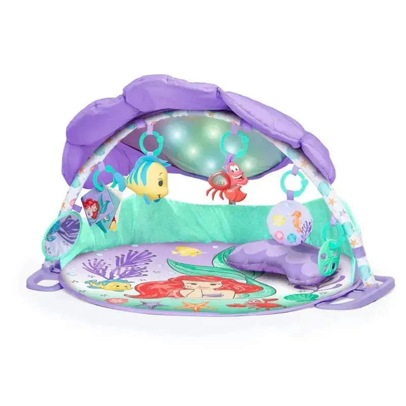 Kids 2 - Bright Starts The Little Mermaid Twinkle Trove Light-Up Musical Baby Activity Gym