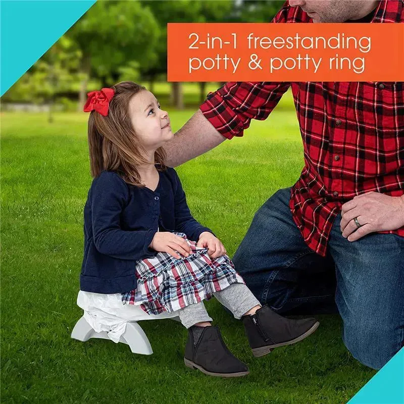 Kids II - 2-in-1 Foldable Summer My Travel Potty Deluxe - Image 2