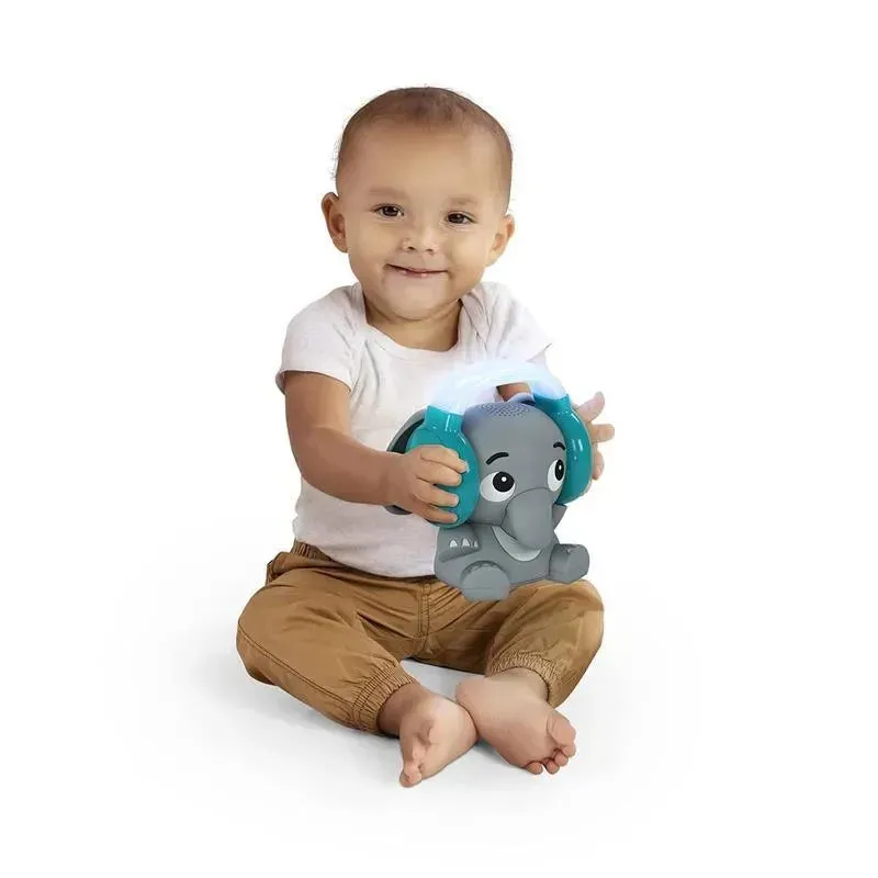 Kids II - Baby Einstein Earl The Elephant Bluetooth Soother Sound Machine, Stream Music Night Light - Image 5