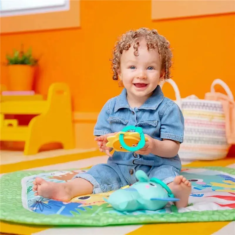 Kids II - Bright Starts Wild Wiggles Activity Gym With Folding Toy Bar - Image 2