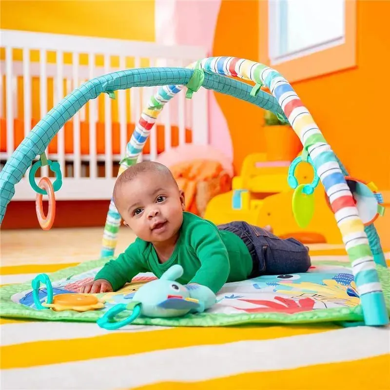 Kids II - Bright Starts Wild Wiggles Activity Gym With Folding Toy Bar - Image 3