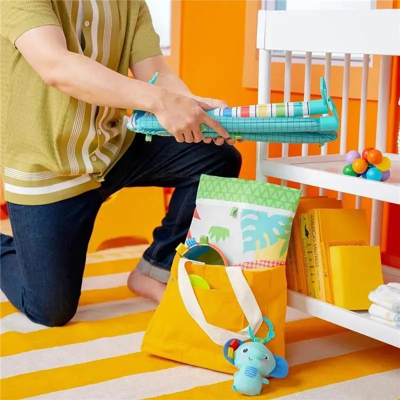 Kids II - Bright Starts Wild Wiggles Activity Gym With Folding Toy Bar - Image 4