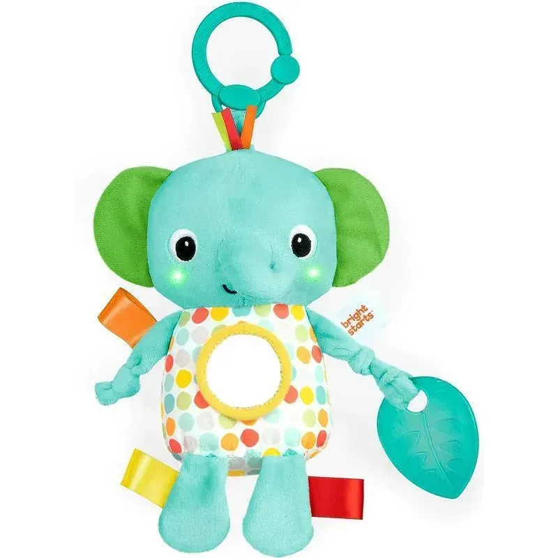 Kids II - Elephant Huggin’ Lights Musical Light Up Toy for Stroller