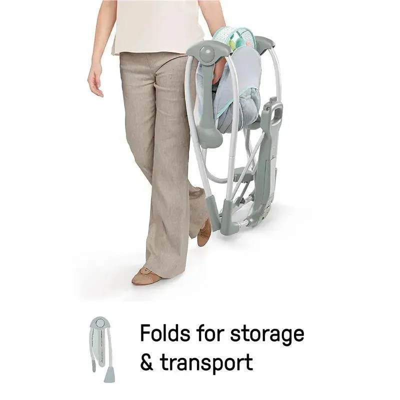 Kids II - Ingenuity 5-Speed Portable Baby Swing with Music - Image 4