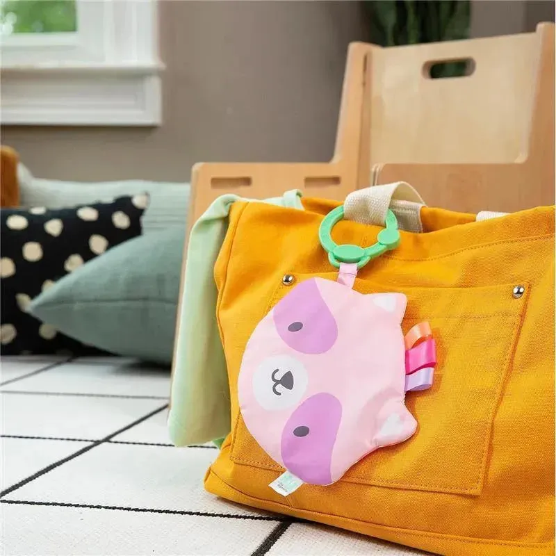 Ingenuity - Raccoon Crinkle Toy for Newborn - Image 6