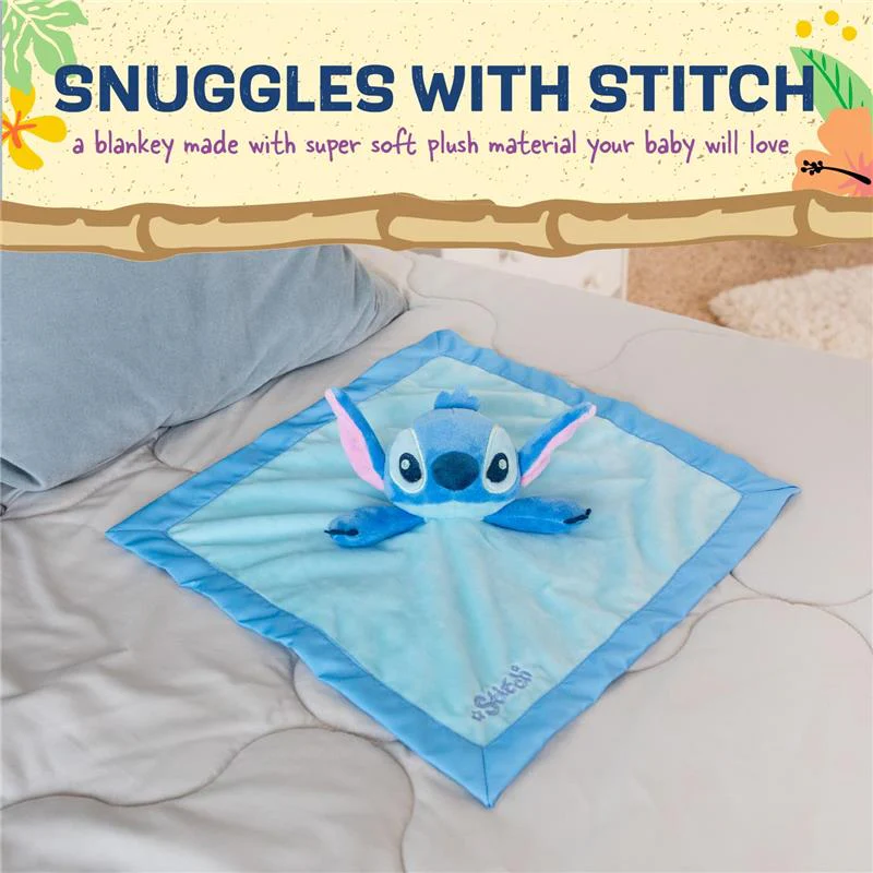 Kids Preferred Disney Baby Lilo and Stitch 12 Inch Stitch Baby Lovey Security - Image 2