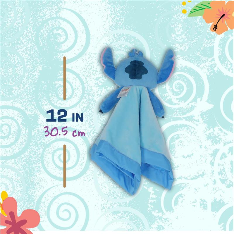 Kids Preferred Disney Baby Lilo and Stitch 12 Inch Stitch Baby Lovey Security - Image 4