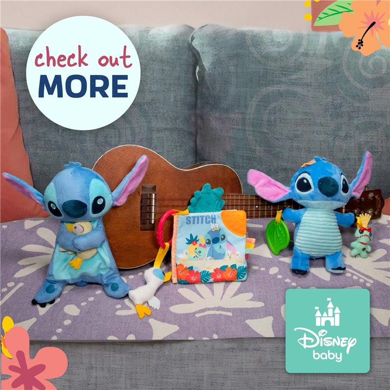 Kids Preferred Disney Baby Lilo and Stitch 12 Inch Stitch Baby Lovey Security - Image 5