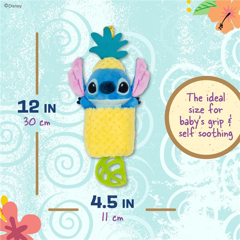 KIDS PREFERRED - Disney Baby Lilo and Stitch Toys Stitch Pulldown Pineapple Ziggle Sensory Toy - Image 5