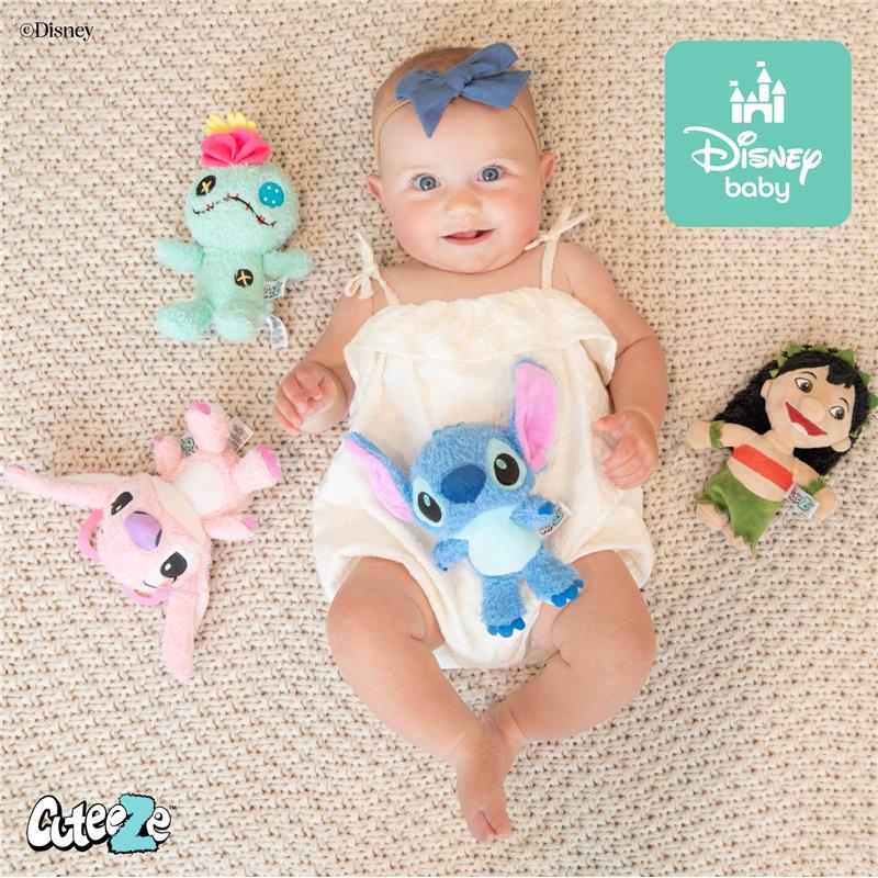 KIDS PREFERRED - Disney Baby Lilo & Stitch 4 Piece Cuteeze Gift Set Plush Collector Set of Stuffed Animals - Image 5