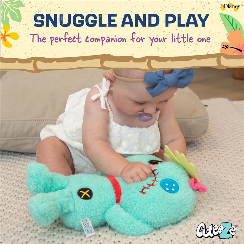 Kids Preferred Disney Baby Lilo & Stitch CUTEEZE Scrump Plush Stuffed Animals - Image 4