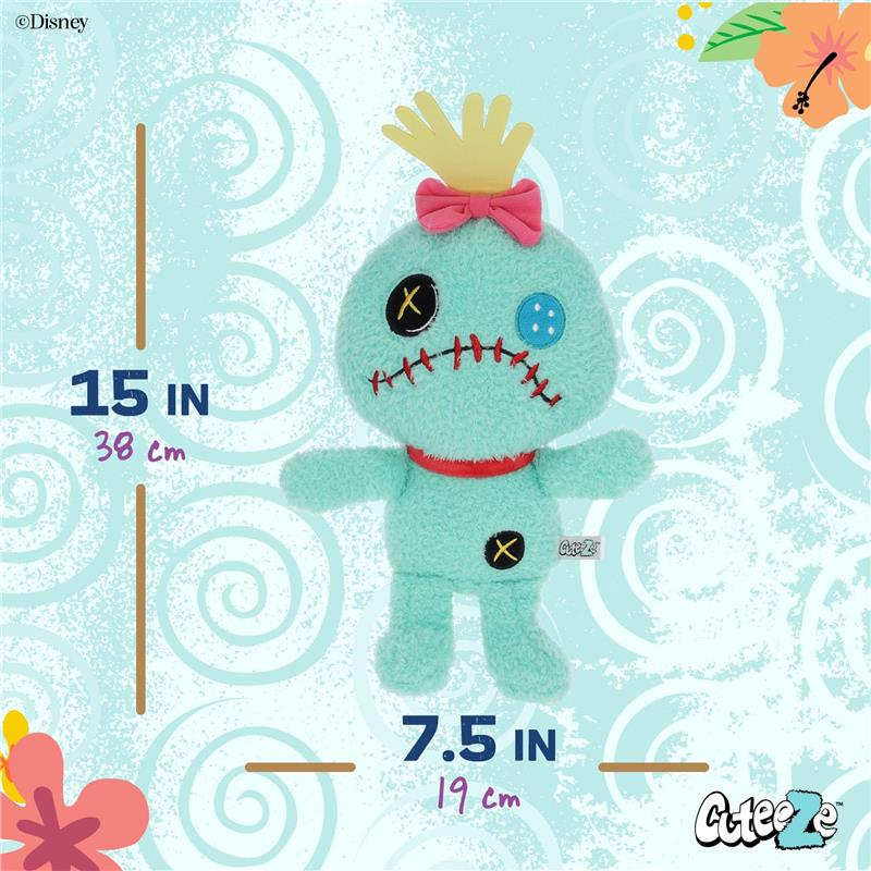 Kids Preferred Disney Baby Lilo & Stitch CUTEEZE Scrump Plush Stuffed Animals - Image 5