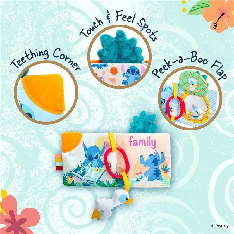 Kids Preferred - Disney Baby Lilo & Stitch Soft Book: Stitch ON-The-GO Soft Book - Image 3