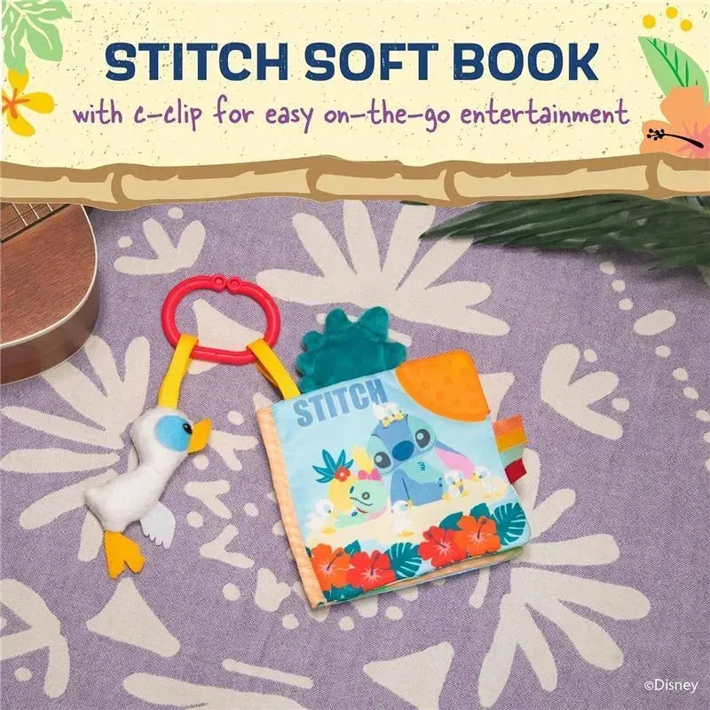 Kids Preferred - Disney Baby Lilo & Stitch Soft Book: Stitch ON-The-GO Soft Book - Image 4