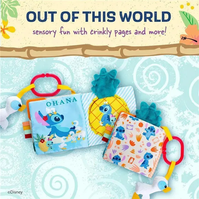 Kids Preferred - Disney Baby Lilo & Stitch Soft Book: Stitch ON-The-GO Soft Book - Image 5