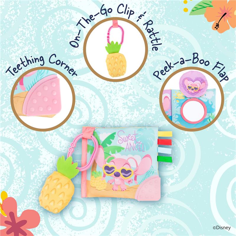 Kids Preferred Disney Baby Lilo & Stitch Sweet Angel Soft Book - Image 2